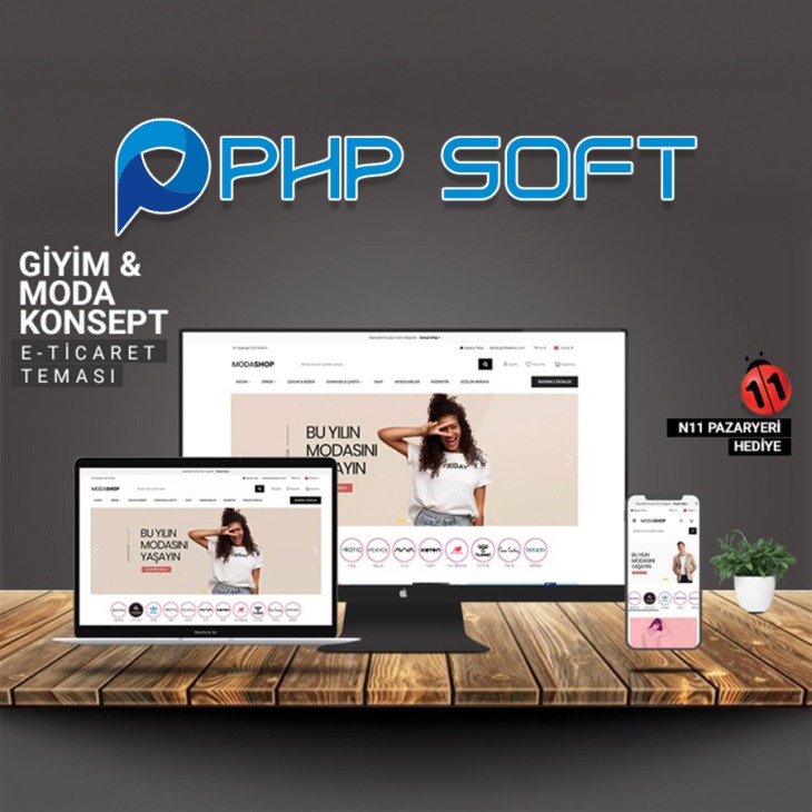 Giyim & Moda E-Ticaret Konsepti 1