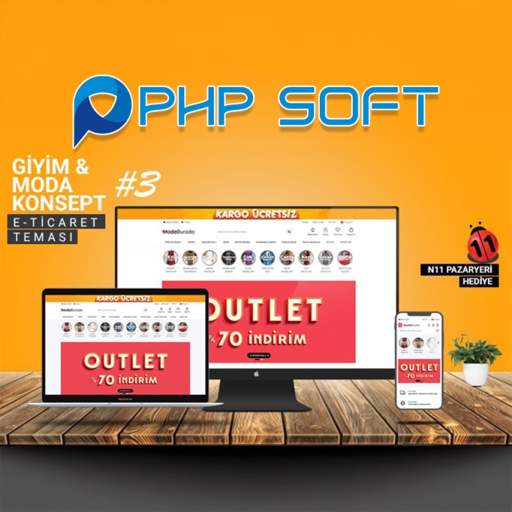 Giyim & Moda E-Ticaret Konsepti 3