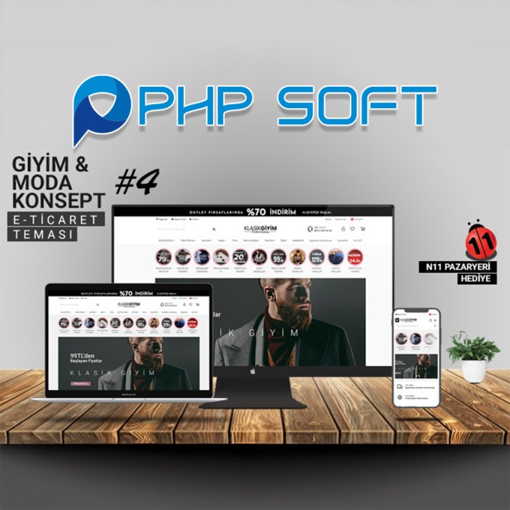 Giyim & Moda E-Ticaret Konsepti 4