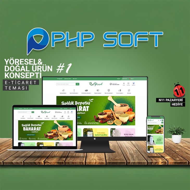Yöresel & Doğal Ürün E-Ticaret Konsepti #1